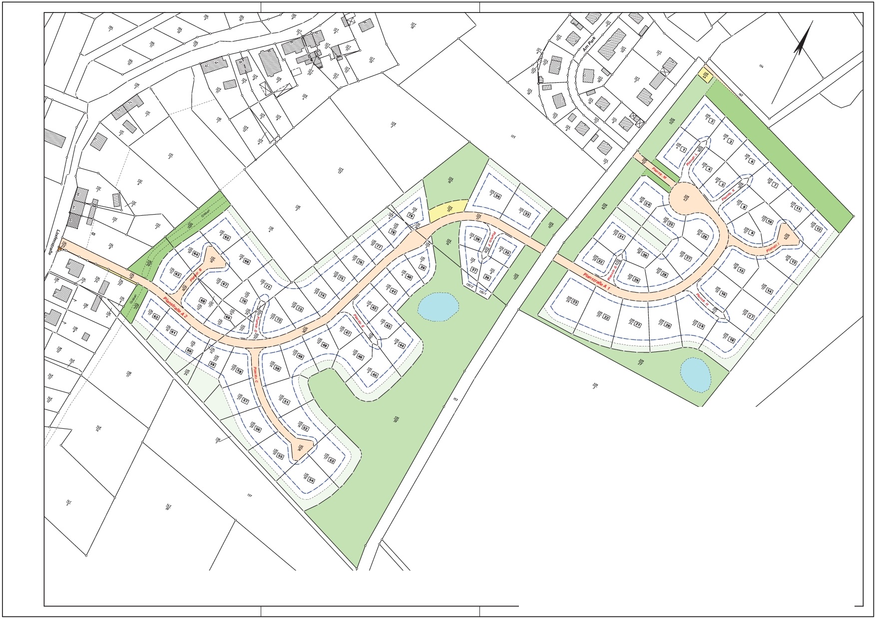 79 exklusive Baugrundstücke in Groß Schwansee